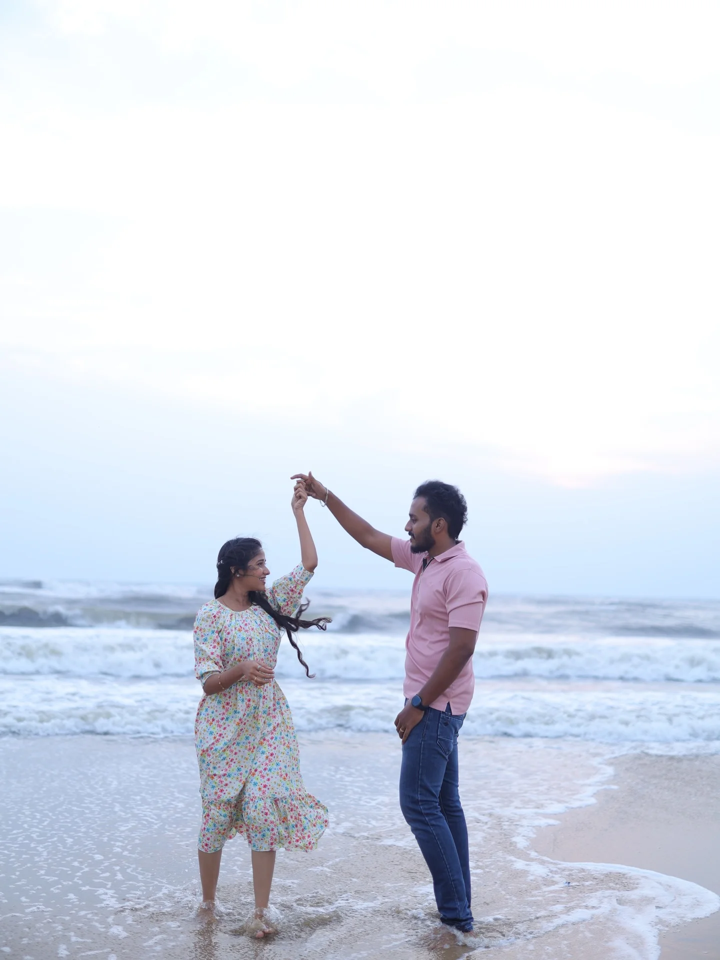 Photo by Nandhu_jeevs on February 16, 2026. May be an image of people kissing, ocean and text.