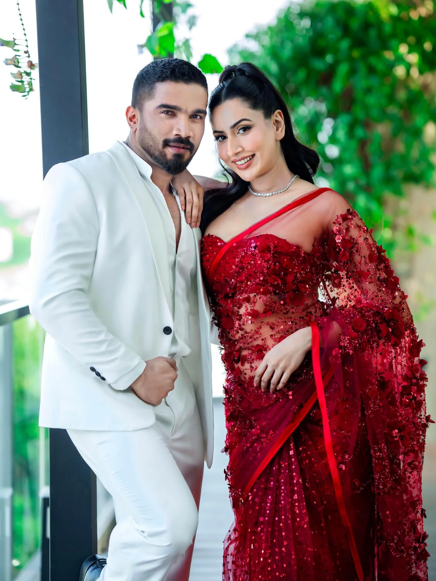 Photo by Amanda Silva on February 14, 2026. May be an image of one or more people, people smiling, dress, wedding and text.